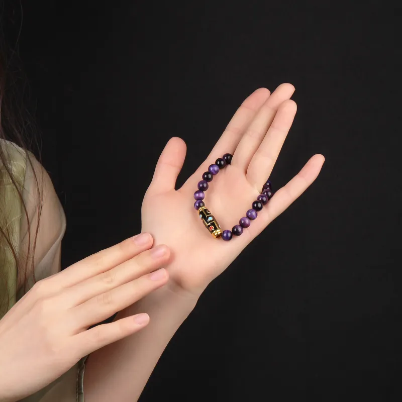 EADDA JEWELRY Tiger's Eye Stone Bracelets Unisex-3
