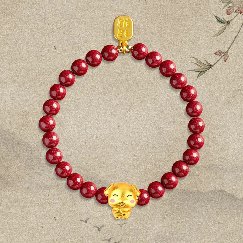 EADDA JEWELRY Cinnabar Bracelets Unisex-21