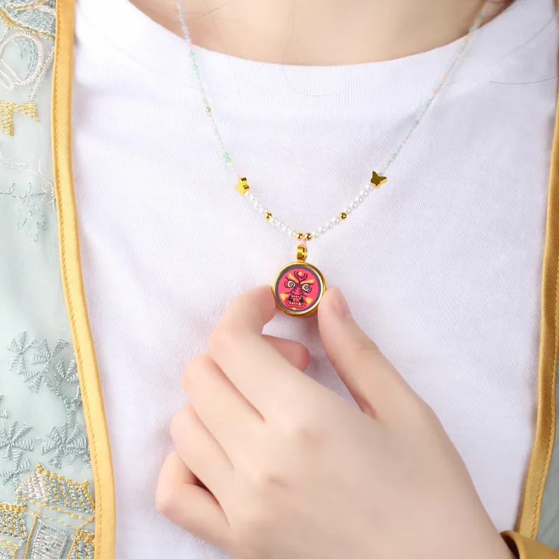 EADDA JEWELRY Alloy Necklaces Unisex-9