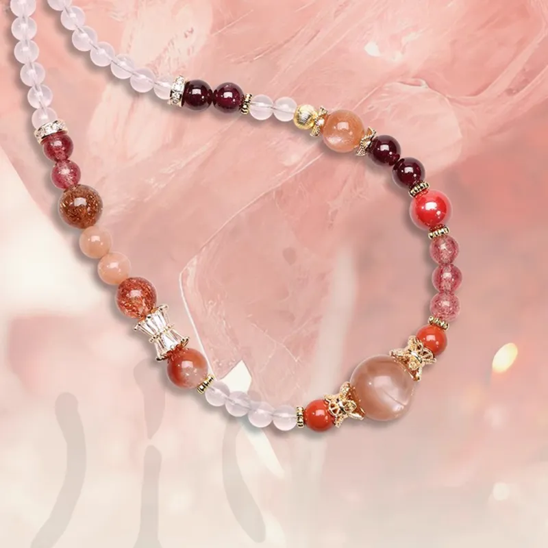 EADDA JEWELRY Agate Necklaces Unisex-22