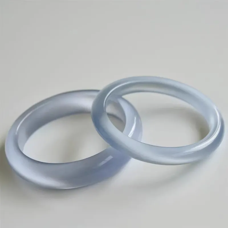 EADDA JEWELRY Glass Cat Eye Bangles Unisex-2