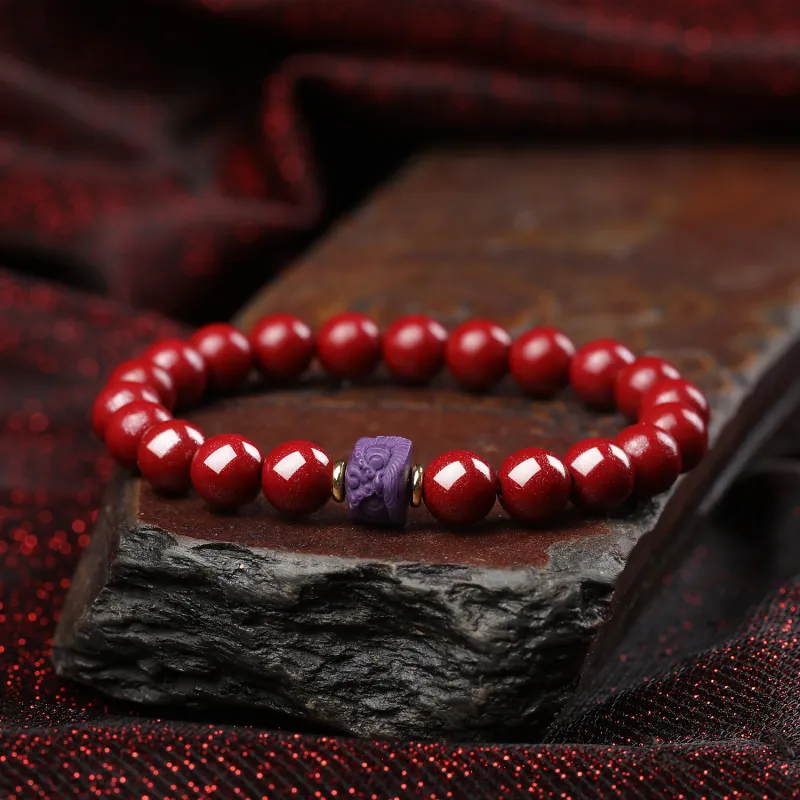 EADDA JEWELRY Cinnabar Bracelets Unisex-9