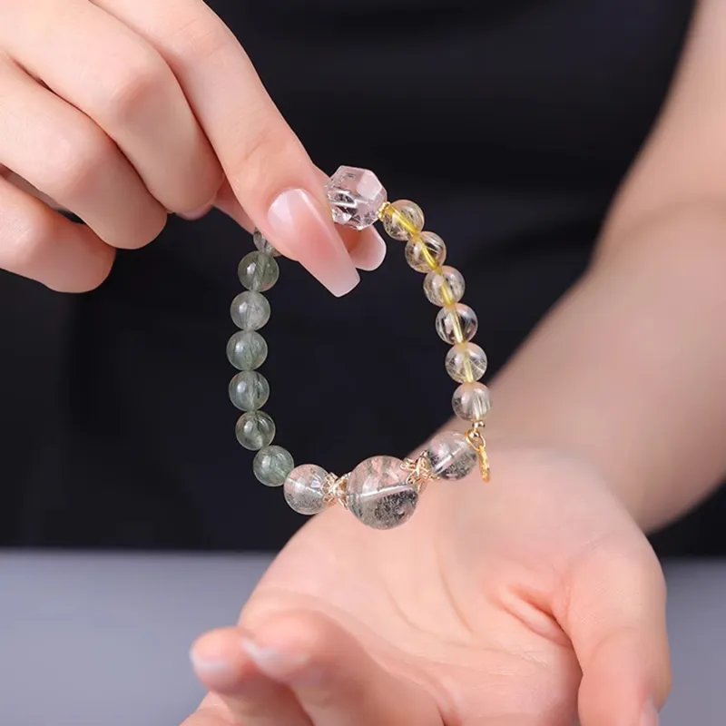 EADDA JEWELRY Crystal Jade Bracelets Unisex-3