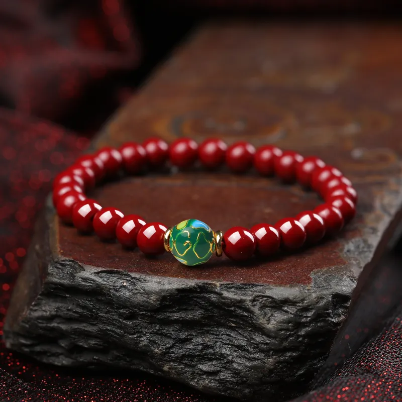 EADDA JEWELRY Cinnabar Bracelets Unisex-17