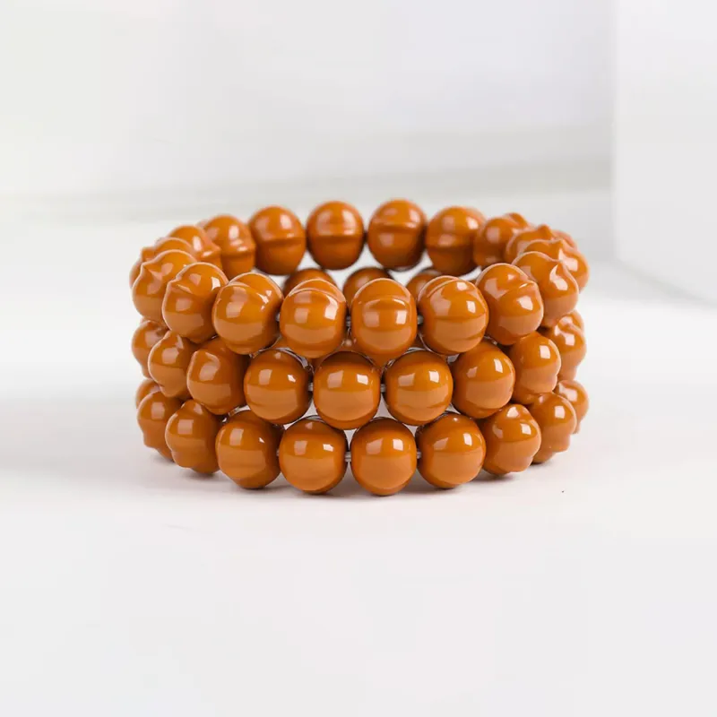 EADDA JEWELRY Monkey Head Walnut Bracelets Unisex-10