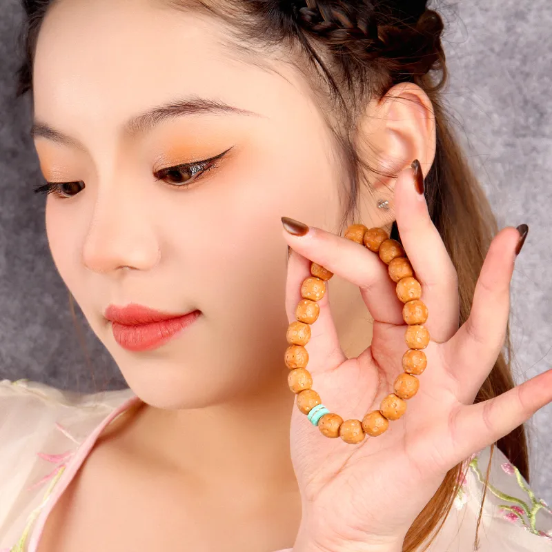 EADDA JEWELRY Monkey Head Walnut Bracelets Unisex-4