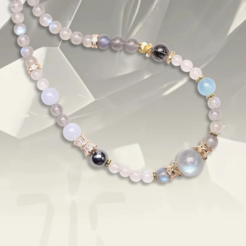 EADDA JEWELRY Agate Necklaces Unisex-17
