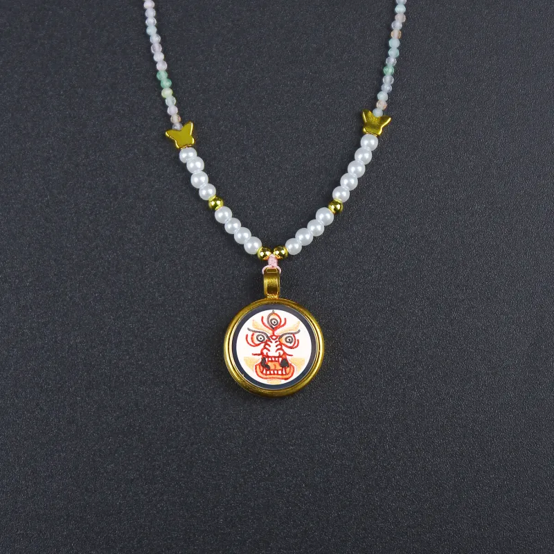 EADDA JEWELRY Alloy Necklaces Unisex-2