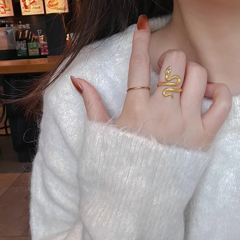 EADDA JEWELRY Alloy Rings Unisex-4
