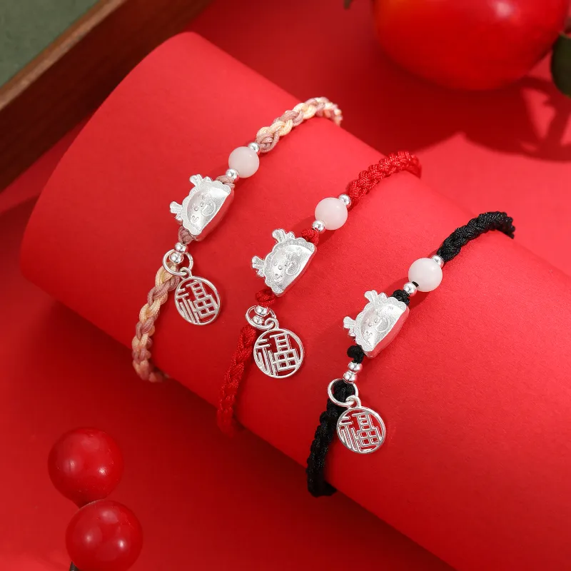 EADDA JEWELRY S925 Silver Bracelets Unisex-5