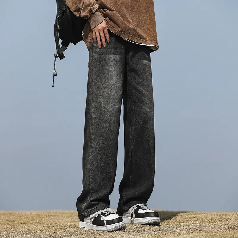 NOME Luxury Streetwear Trendy Wide Leg Pants Unisex-6
