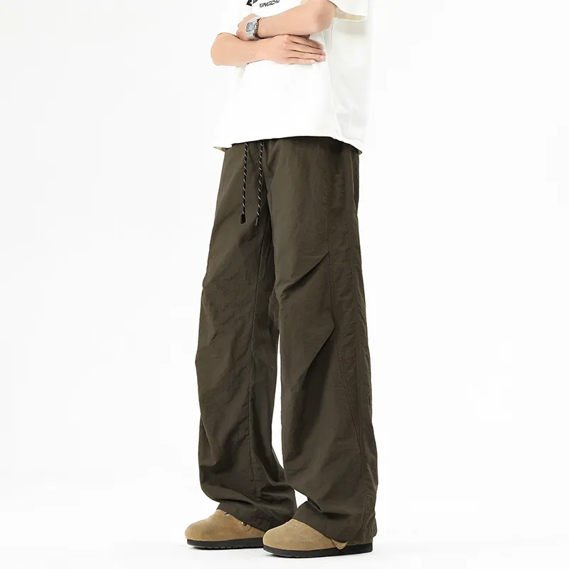 NOME Fashion Minimalist Style Urban Techwear Casual Pants Unisex-13