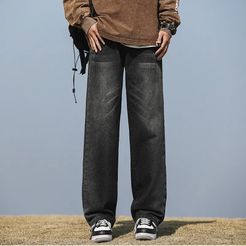 NOME Luxury Streetwear Trendy Wide Leg Pants Unisex-9