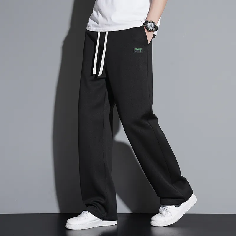 NOME Preppy Style Wide Leg Sports Casual Pants Unisex-2