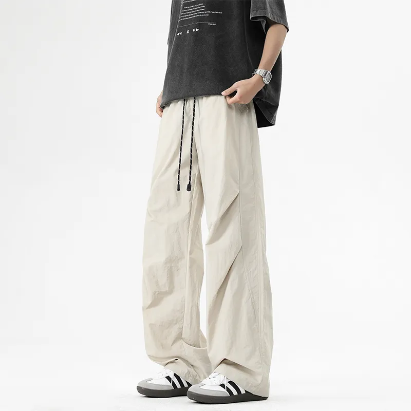 NOME Fashion Minimalist Style Urban Techwear Casual Pants Unisex-8