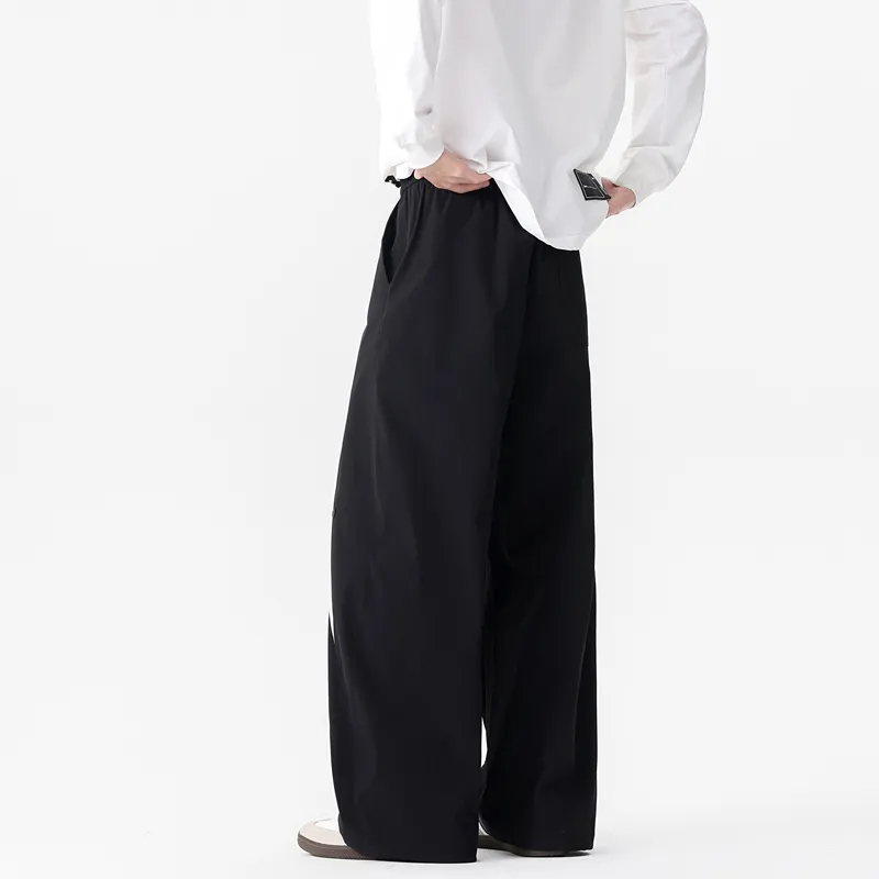 NOME Versatile Fashion Loose Fit Comfortable Wide Leg Pants Unisex-1
