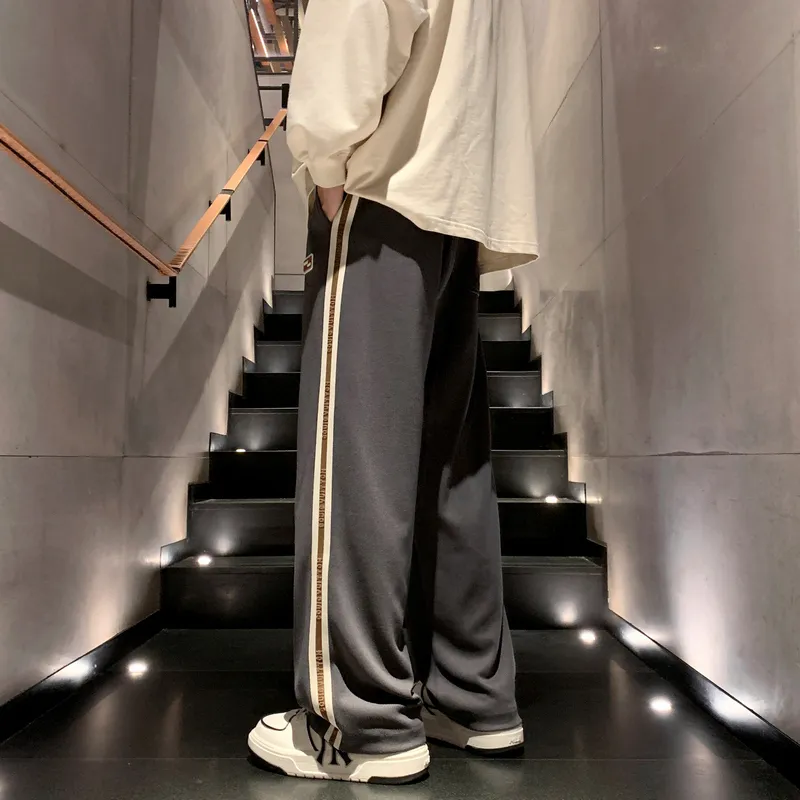 NOME Versatile Loose Fit Comfortable Minimalist Style Straight Fit Wide Leg Casual Pants Unisex-10