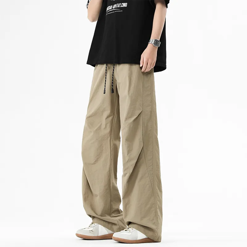 NOME Fashion Minimalist Style Urban Techwear Casual Pants Unisex-18