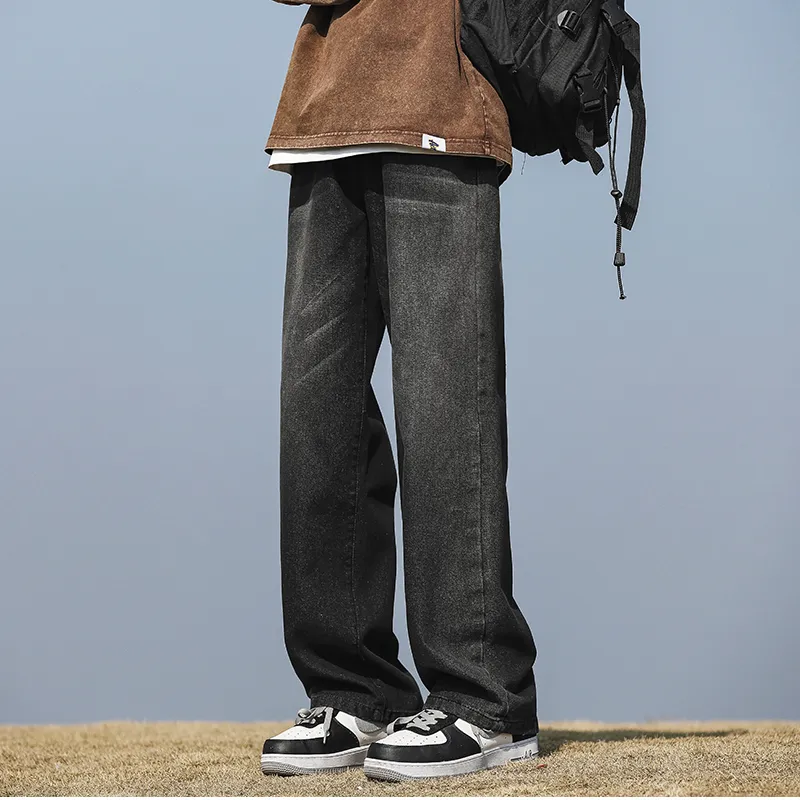 NOME Luxury Streetwear Trendy Wide Leg Pants Unisex-7