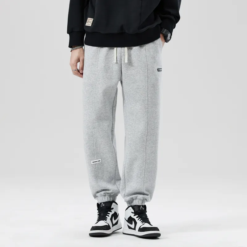 NOME Everyday Commute Basic Elastic Cuff Casual Pants Unisex-7