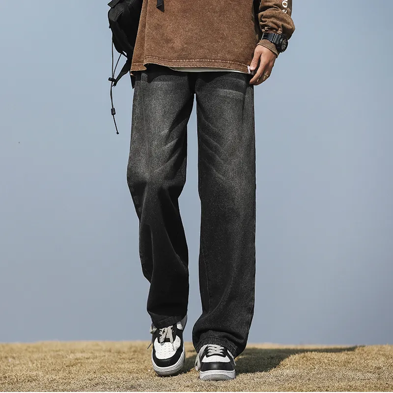 NOME Luxury Streetwear Trendy Wide Leg Pants Unisex-8