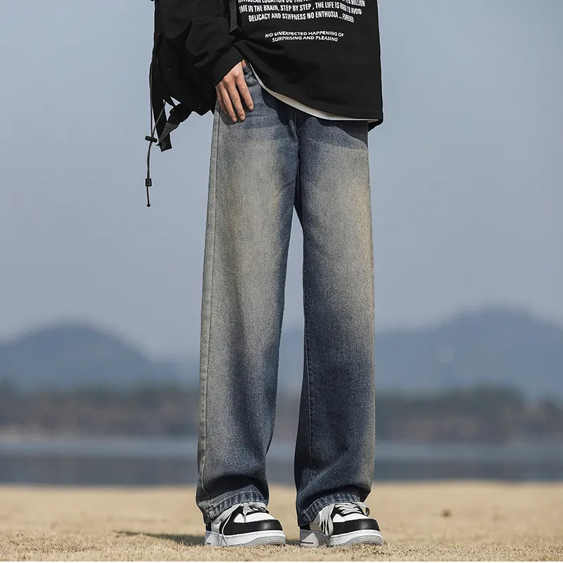 NOME Luxury Streetwear Trendy Wide Leg Pants Unisex-3