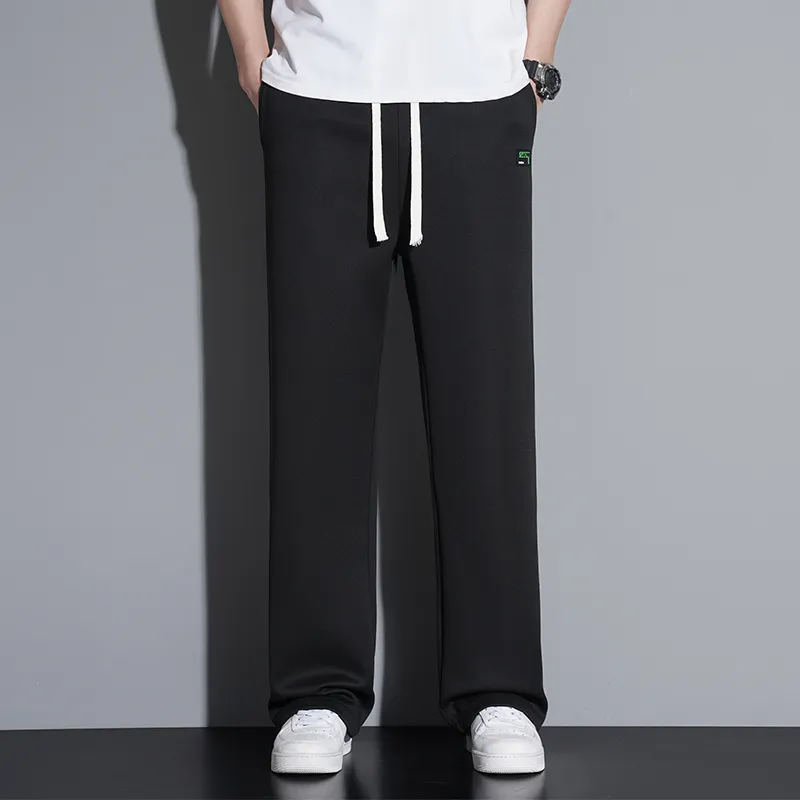 NOME Preppy Style Wide Leg Sports Casual Pants Unisex-1
