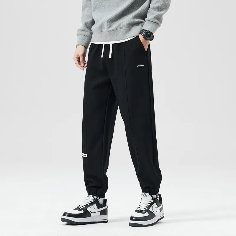 NOME Everyday Commute Basic Elastic Cuff Casual Pants Unisex-3