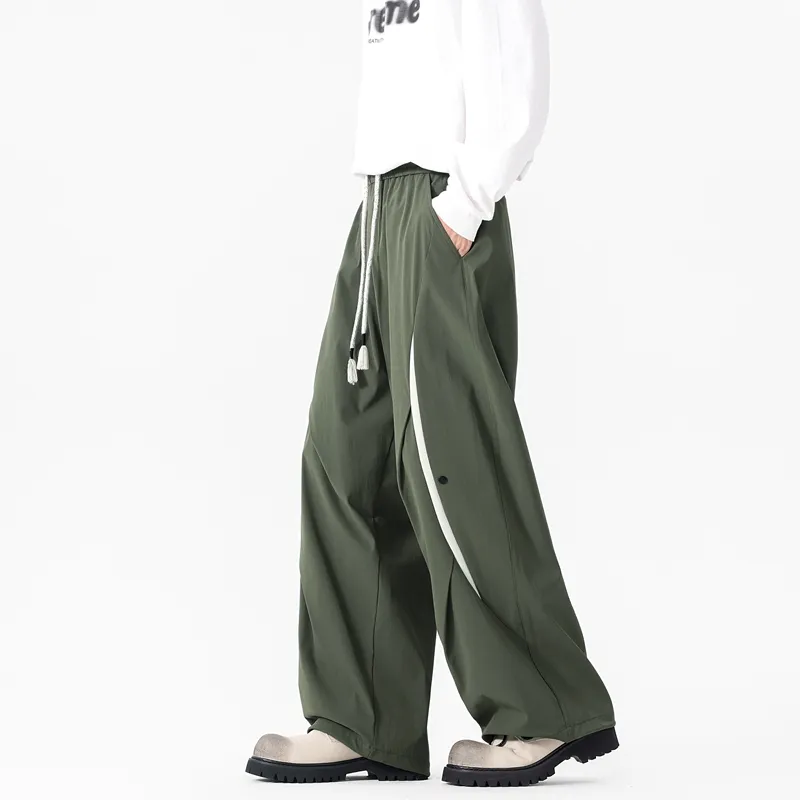 NOME Versatile Fashion Loose Fit Comfortable Wide Leg Pants Unisex-21