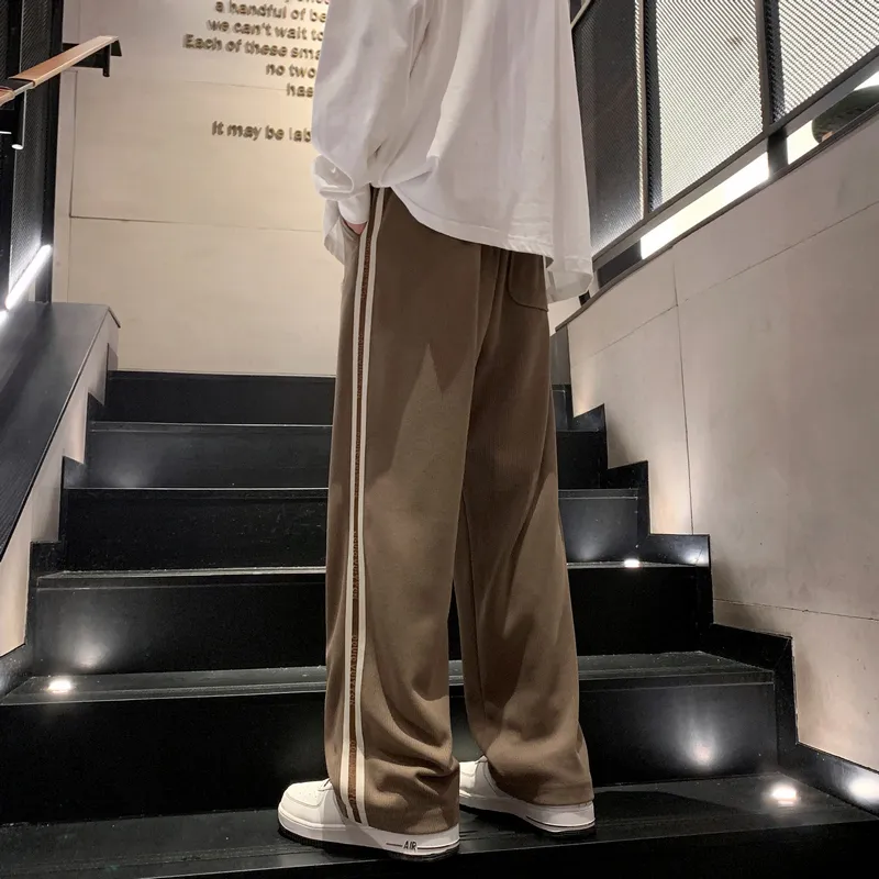 NOME Versatile Loose Fit Comfortable Minimalist Style Straight Fit Wide Leg Casual Pants Unisex-5