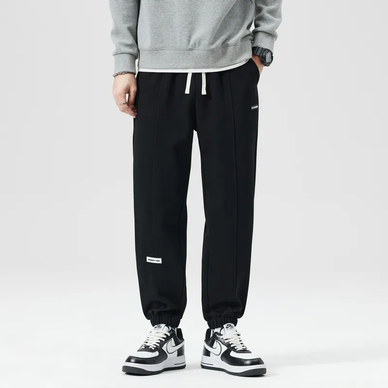 NOME Everyday Commute Basic Elastic Cuff Casual Pants Unisex-2