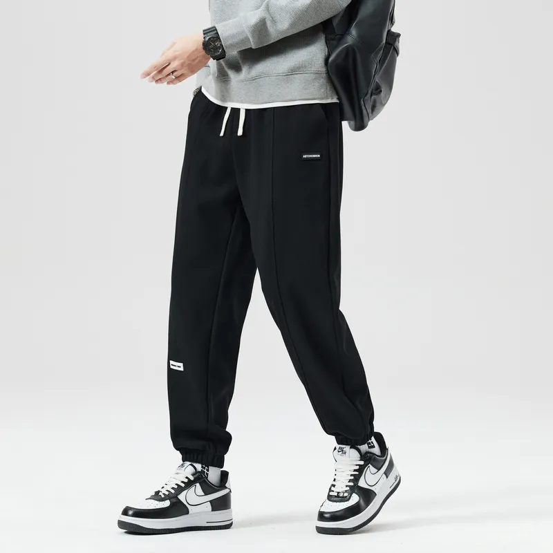 NOME Everyday Commute Basic Elastic Cuff Casual Pants Unisex-4