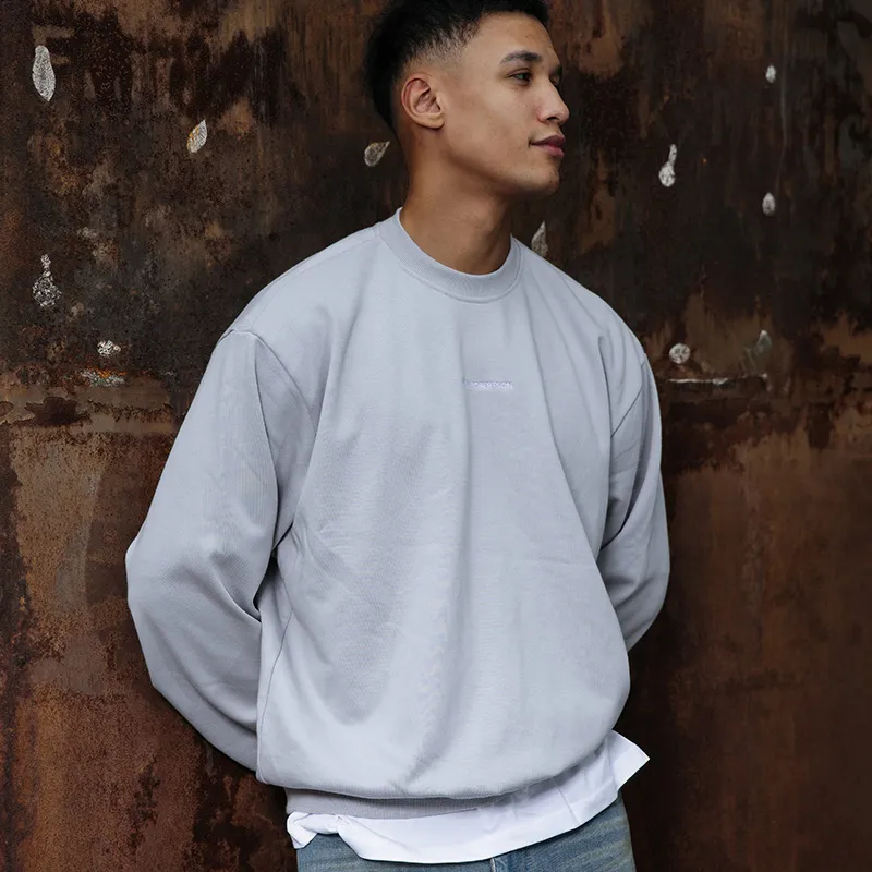 MARK ROBERTSON Sweatshirt Unisex Light Gray-2