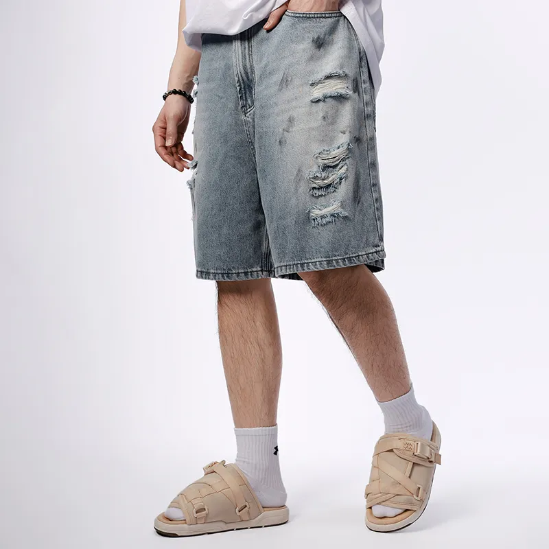 MARK ROBERTSON Denim Shorts Unisex-4
