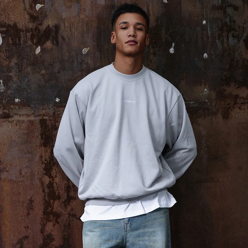 MARK ROBERTSON Sweatshirt Unisex Light Gray-3