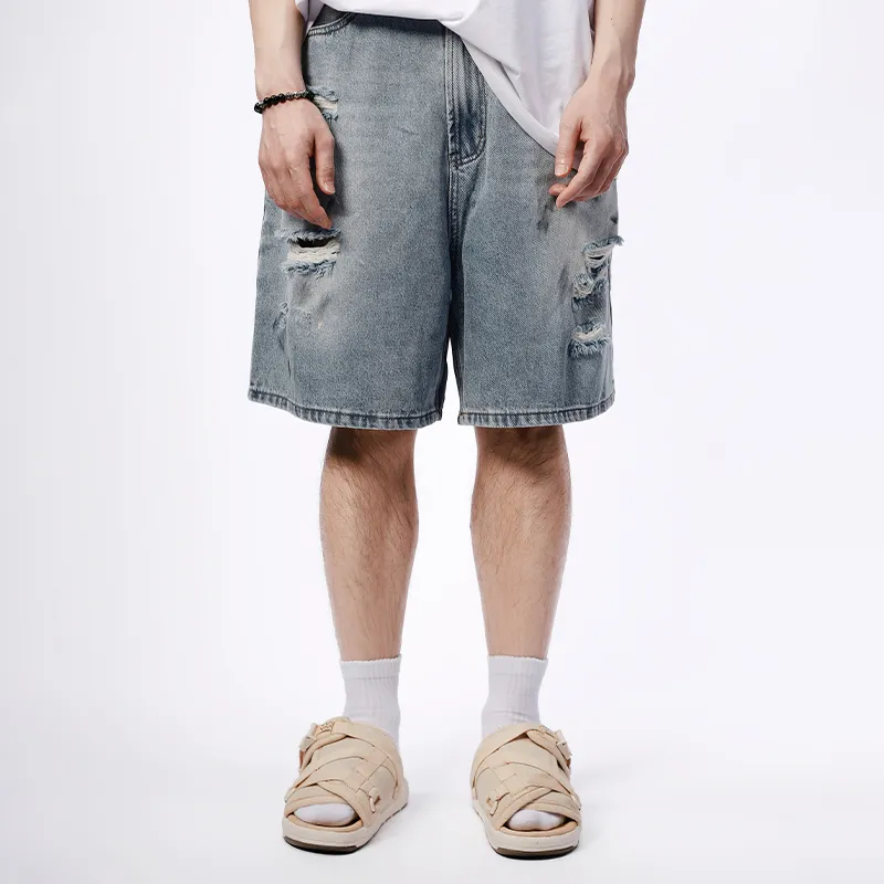 MARK ROBERTSON Denim Shorts Unisex-3