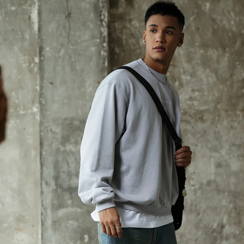 MARK ROBERTSON Sweatshirt Unisex Light Gray-4