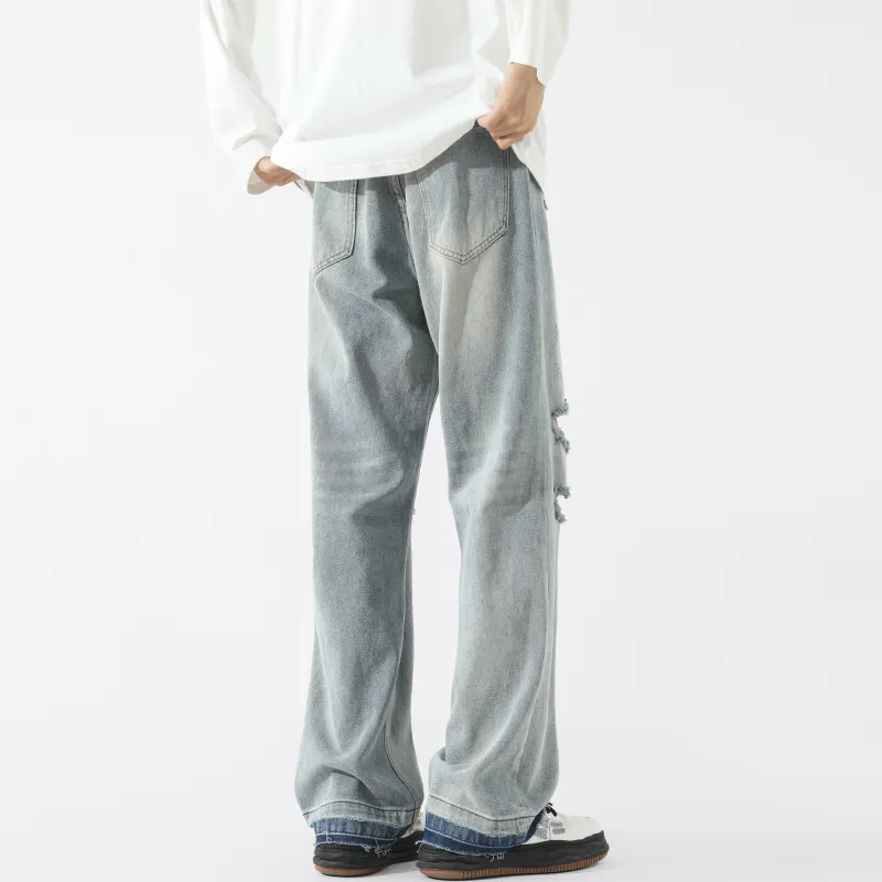 PISYPOX Jeans Unisex Light Blue-3