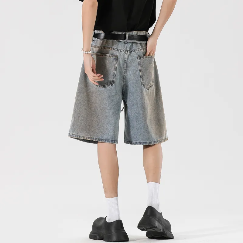 PISYPOX Casual Shorts Unisex Light Blue-4