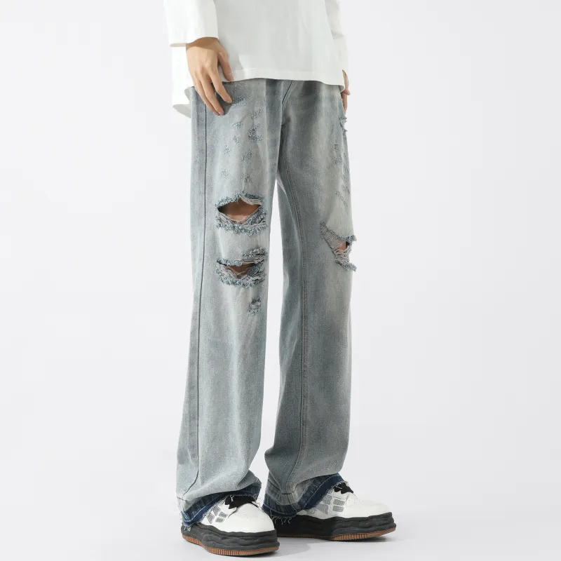 PISYPOX Jeans Unisex Light Blue-4
