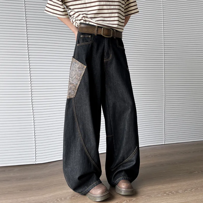PISYPOX Jeans Unisex Black-4