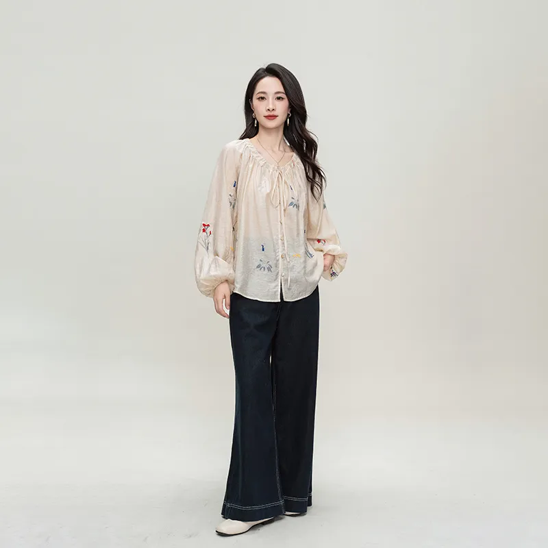 Shavani Shirts Women's Apricot-3