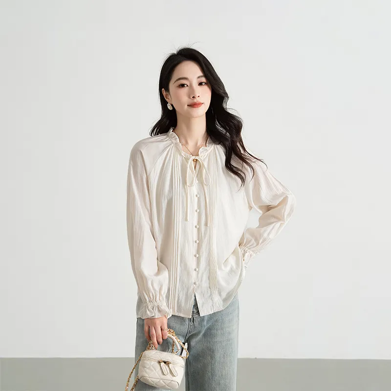 Shavani Shirts Women's Apricot-2