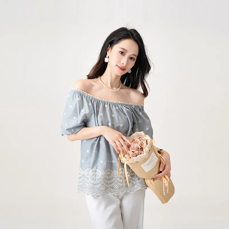 Shavani Shirts Women's Blue-2