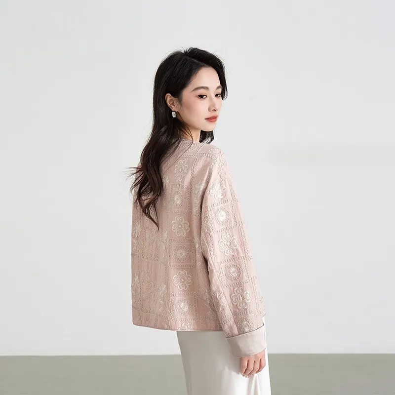 Shavani Cropped Coats Women's-9