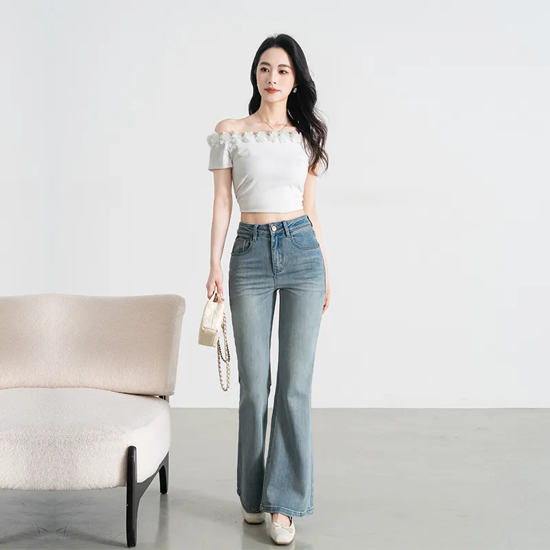 Shavani Jeans Women's Blue-3