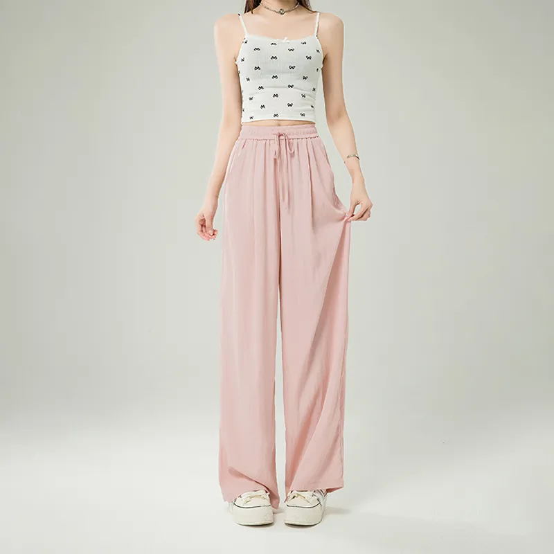 Shavani Casual Pants Women's Pink-1
