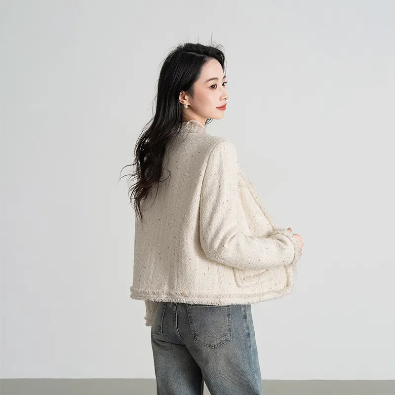 Shavani Cropped Coats Women's-1