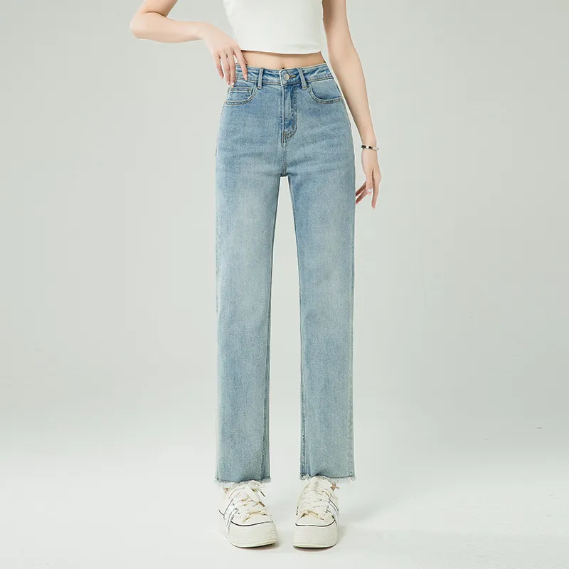 Shavani Casual Versatile Jeans Women's-7