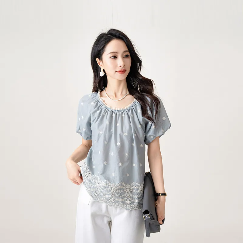 Shavani Shirts Women's Blue-1